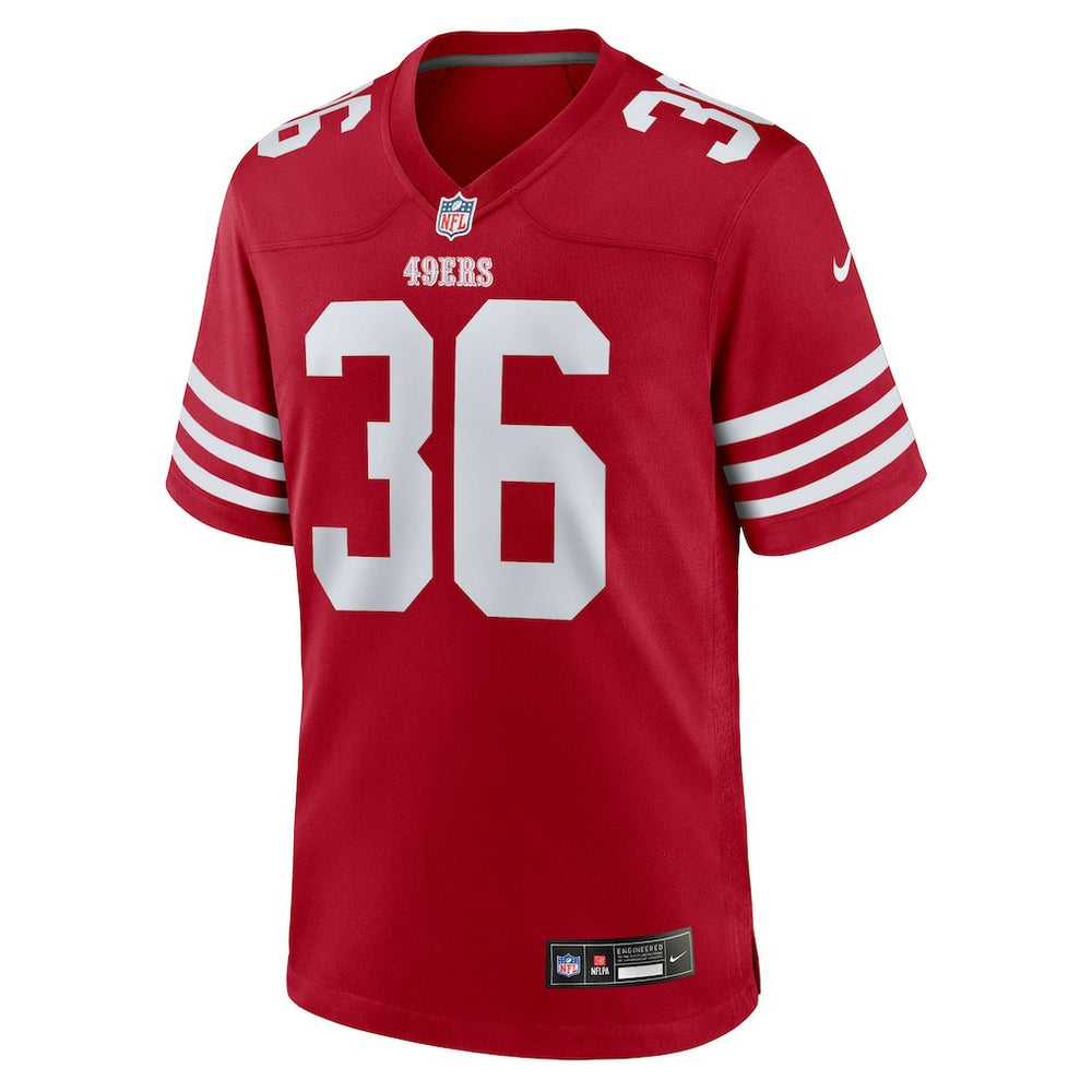 Marques Sigle San Francisco 49ers Team Game Jersey - Scarlet - Nike