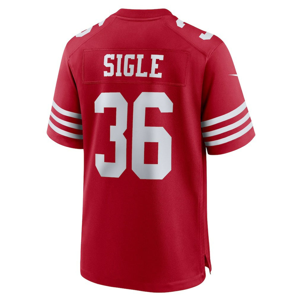 Marques Sigle San Francisco 49ers Team Game Jersey - Scarlet - Nike
