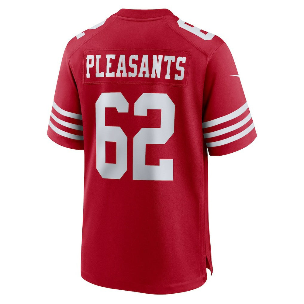 Austen Pleasants San Francisco 49ers Team Game Jersey - Scarlet - Nike