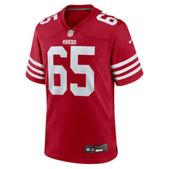 Drew Moss San Francisco 49ers Team Game Jersey - Scarlet - Nike
