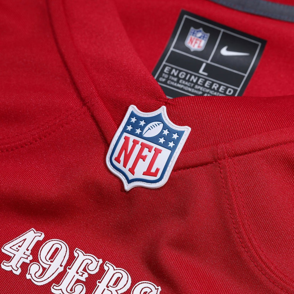 Connor Colby San Francisco 49ers Team Game Jersey - Scarlet - Nike