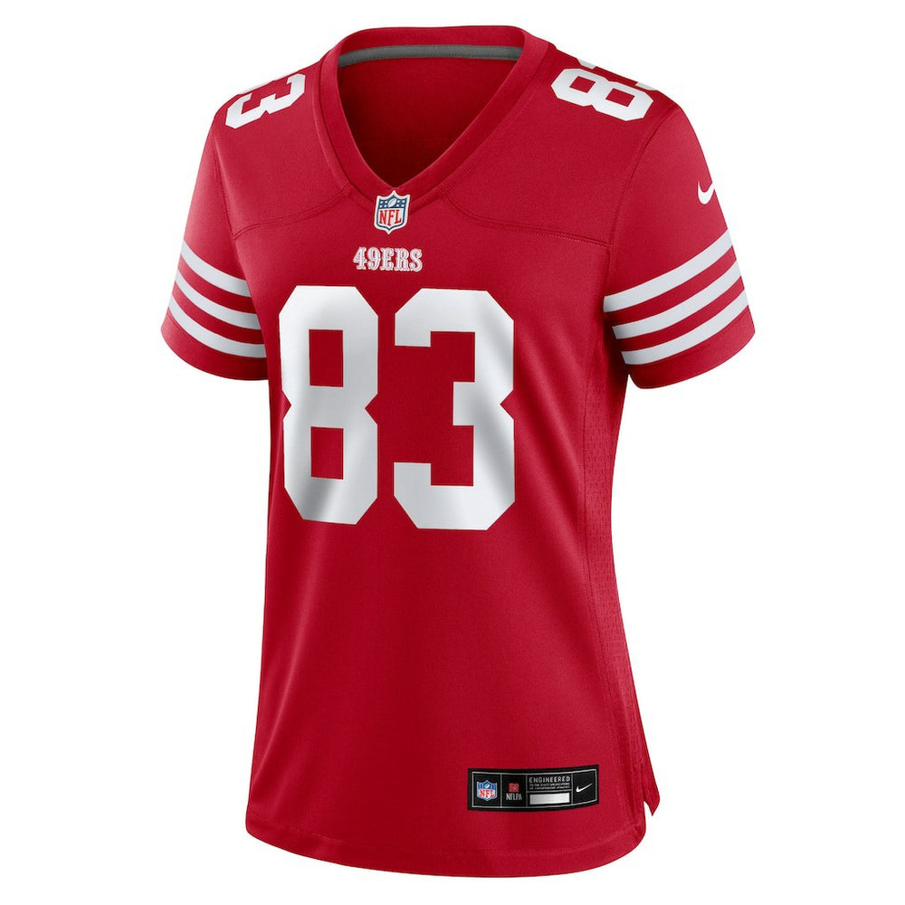 Marquez Valdes-Scantling San Francisco 49ers Women's Team Game Jersey - Scarlet - Nike