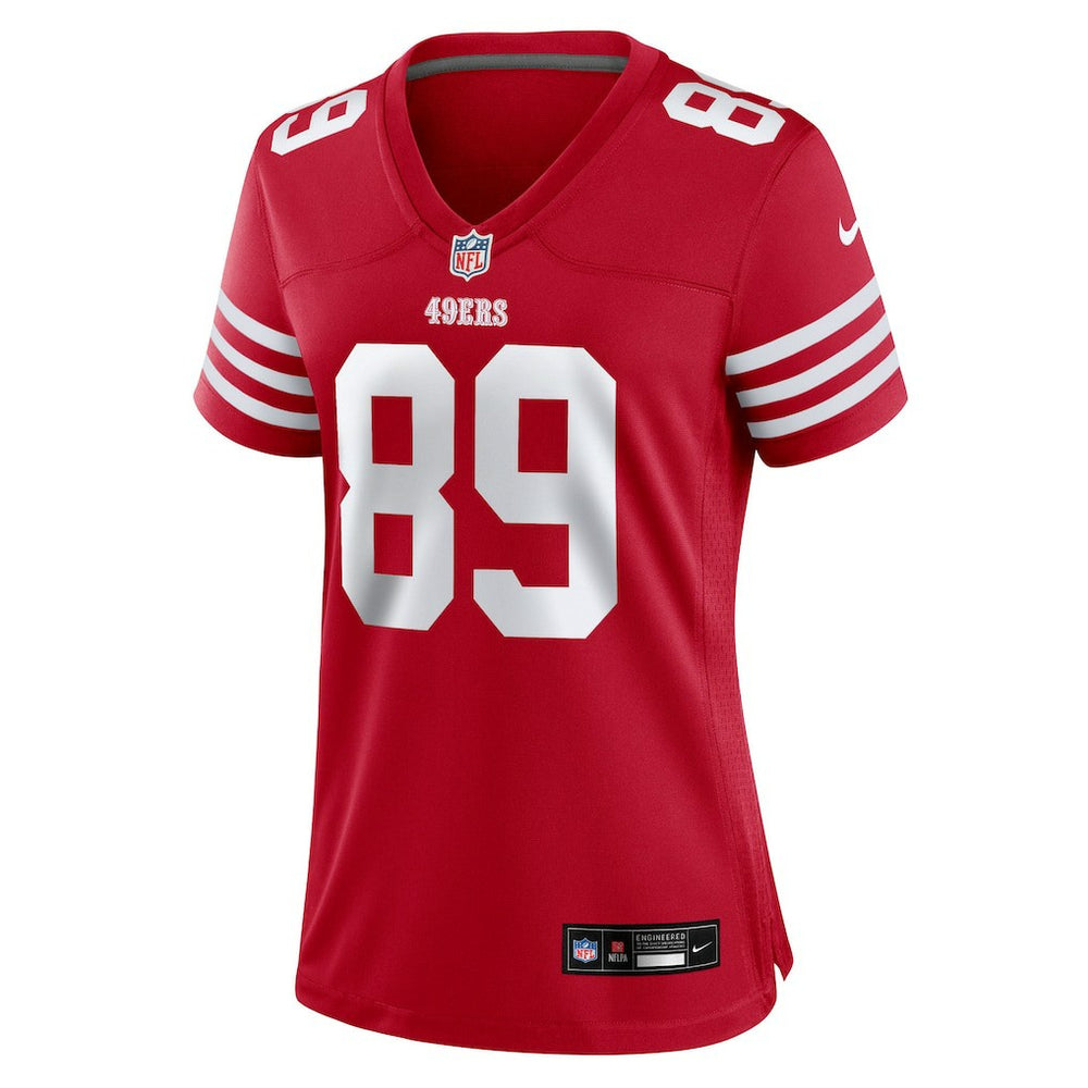 Luke Farrell San Francisco 49ers Women's Team Game Jersey - Scarlet - Nike