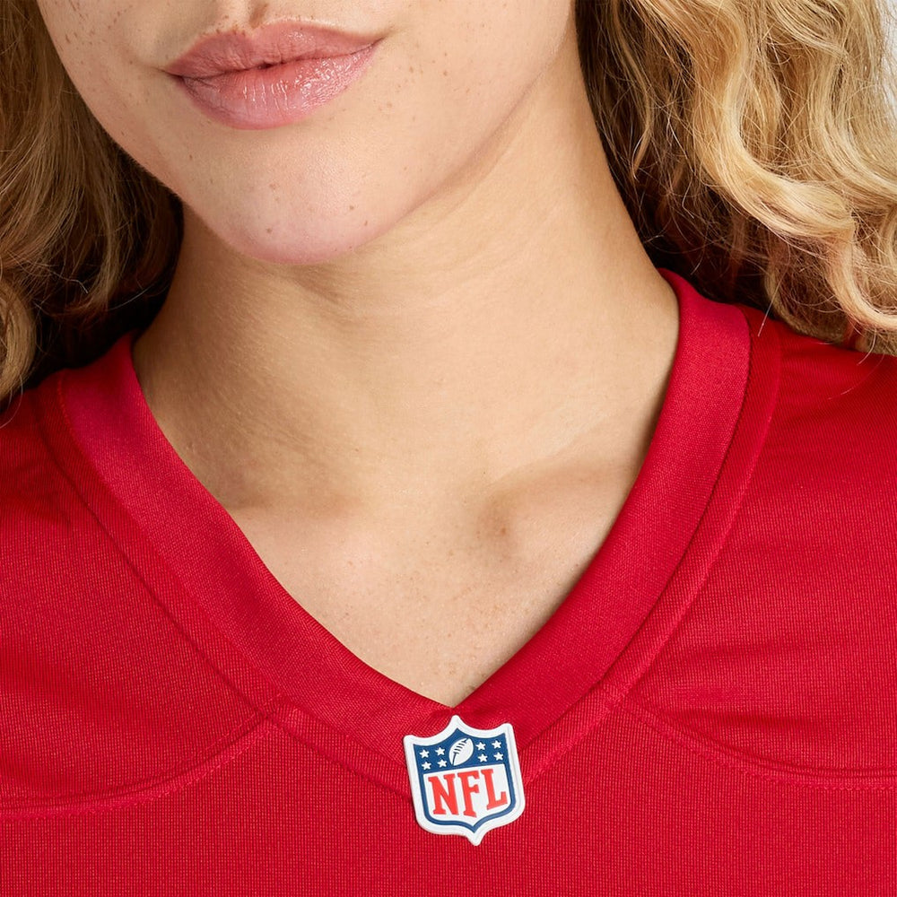 Luke Farrell San Francisco 49ers Women's Team Game Jersey - Scarlet - Nike