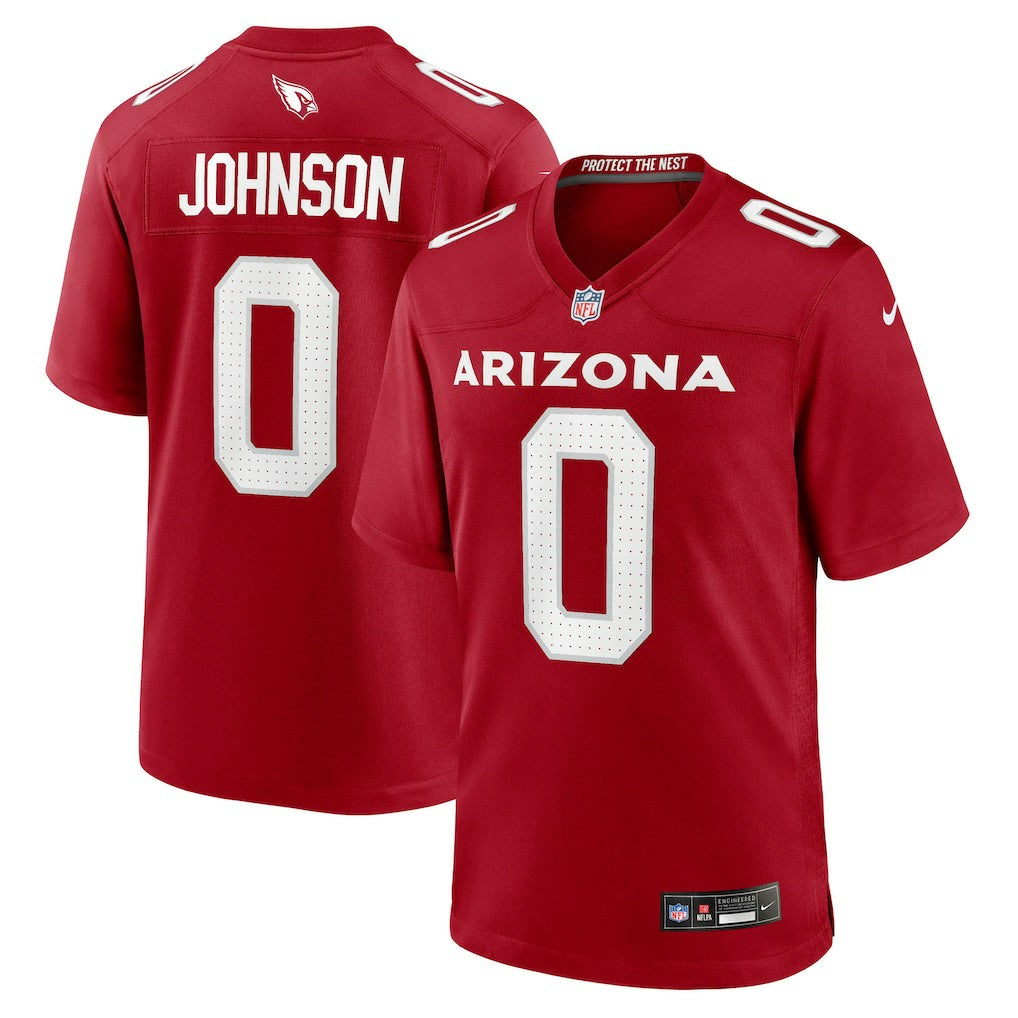 Will Johnson Arizona Cardinals Team Game Jersey - Cardinal - Nike