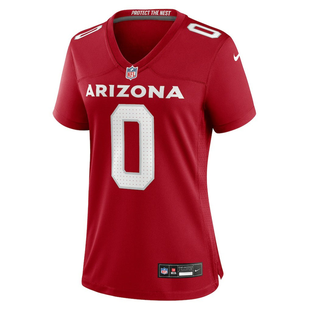 Will Johnson Arizona Cardinals Women's Team Game Jersey - Cardinal - Nike
