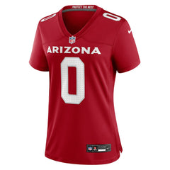 Will Johnson Arizona Cardinals Women's Team Game Jersey - Cardinal - Nike