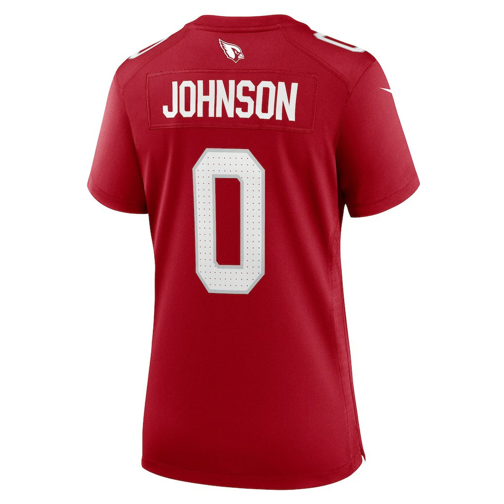 Will Johnson Arizona Cardinals Women's Team Game Jersey - Cardinal - Nike