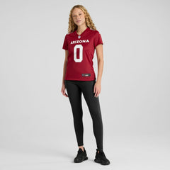Will Johnson Arizona Cardinals Women's Team Game Jersey - Cardinal - Nike