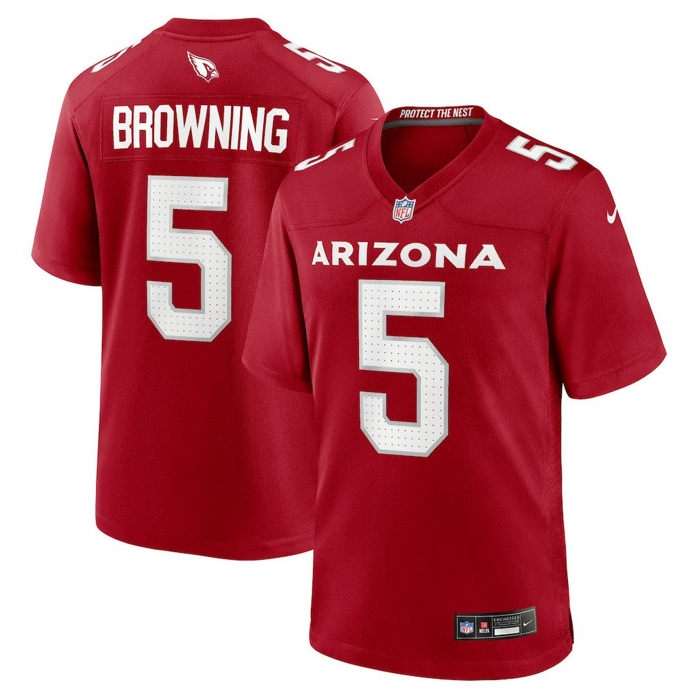 Baron Browning Arizona Cardinals Team Game Jersey - Cardinal - Nike