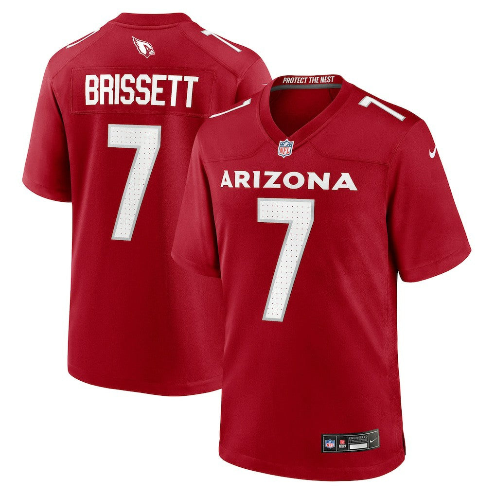 Jacoby Brissett Arizona Cardinals Team Game Jersey - Cardinal - Nike