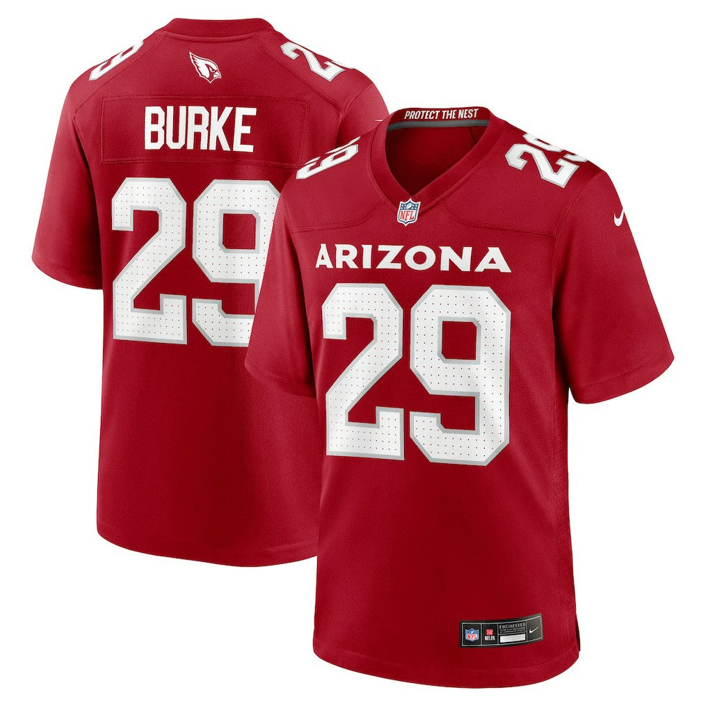 Denzel Burke Arizona Cardinals Team Game Jersey - Cardinal - Nike