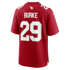 Denzel Burke Arizona Cardinals Team Game Jersey - Cardinal - Nike