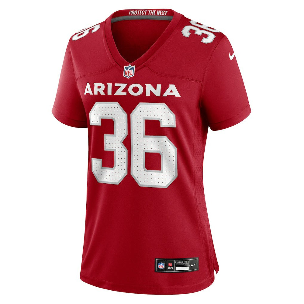 Kitan Crawford Arizona Cardinals Women's Team Game Jersey - Cardinal - Nike