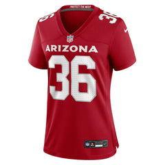 Kitan Crawford Arizona Cardinals Women's Team Game Jersey - Cardinal - Nike