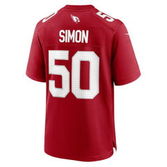 Cody Simon Arizona Cardinals Team Game Jersey - Cardinal - Nike