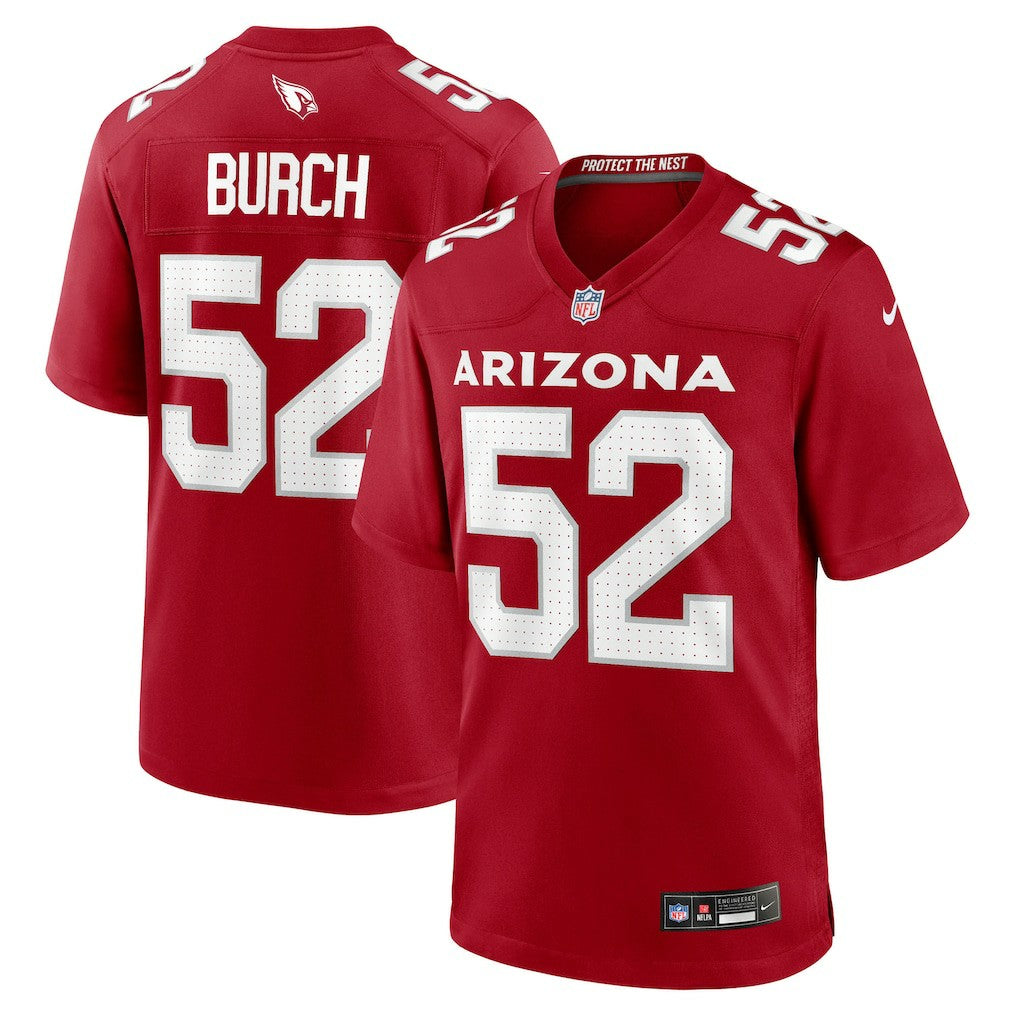 Jordan Burch Arizona Cardinals Team Game Jersey - Cardinal - Nike