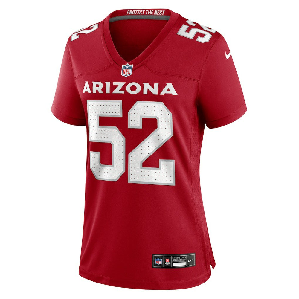 Jordan Burch Arizona Cardinals Women's Team Game Jersey - Cardinal - Nike
