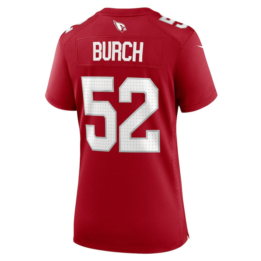 Jordan Burch Arizona Cardinals Women's Team Game Jersey - Cardinal - Nike