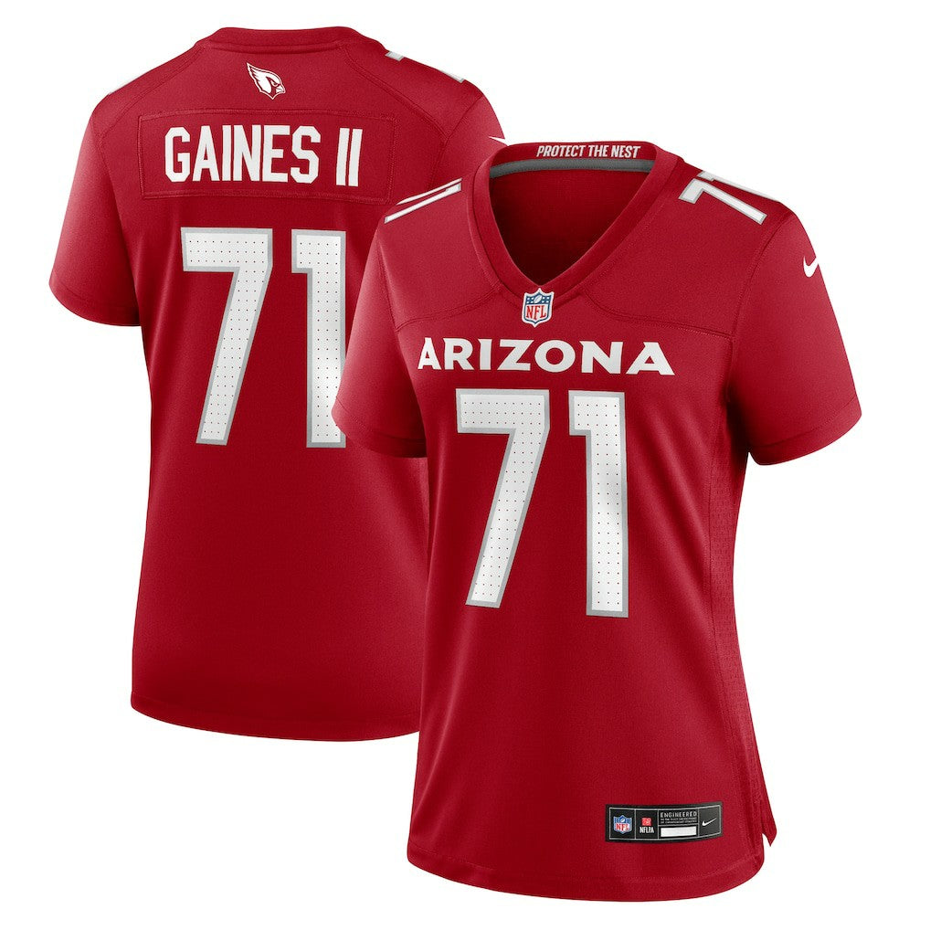 Jon Gaines II Arizona Cardinals Women's Team Game Jersey - Cardinal - Nike