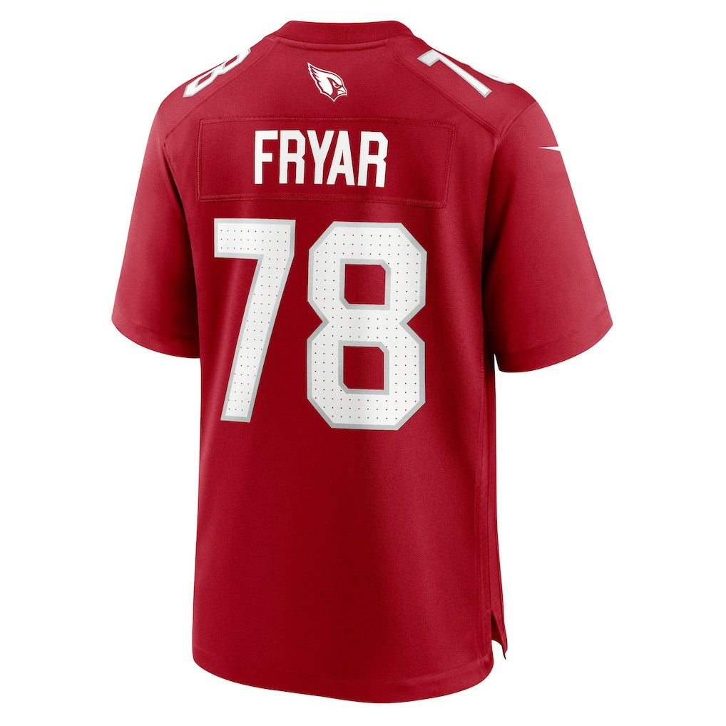 Josh Fryar Arizona Cardinals Team Game Jersey - Cardinal - Nike