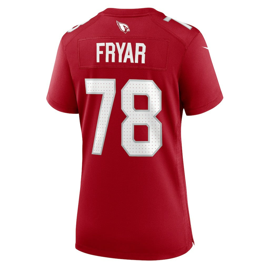 Josh Fryar Arizona Cardinals Women's Team Game Jersey - Cardinal - Nike