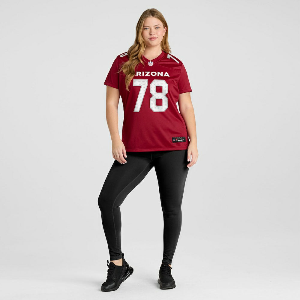 Josh Fryar Arizona Cardinals Women's Team Game Jersey - Cardinal - Nike