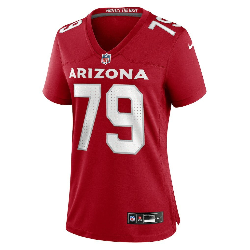 PJ Mustipher Arizona Cardinals Women's Team Game Jersey - Cardinal - Nike