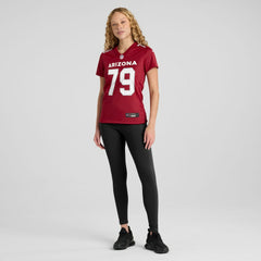 PJ Mustipher Arizona Cardinals Women's Team Game Jersey - Cardinal - Nike