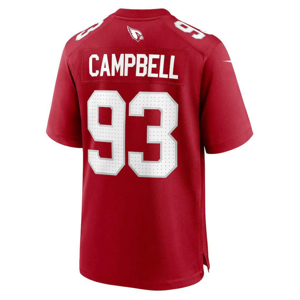 Calais Campbell Arizona Cardinals Team Game Jersey - Cardinal - Nike