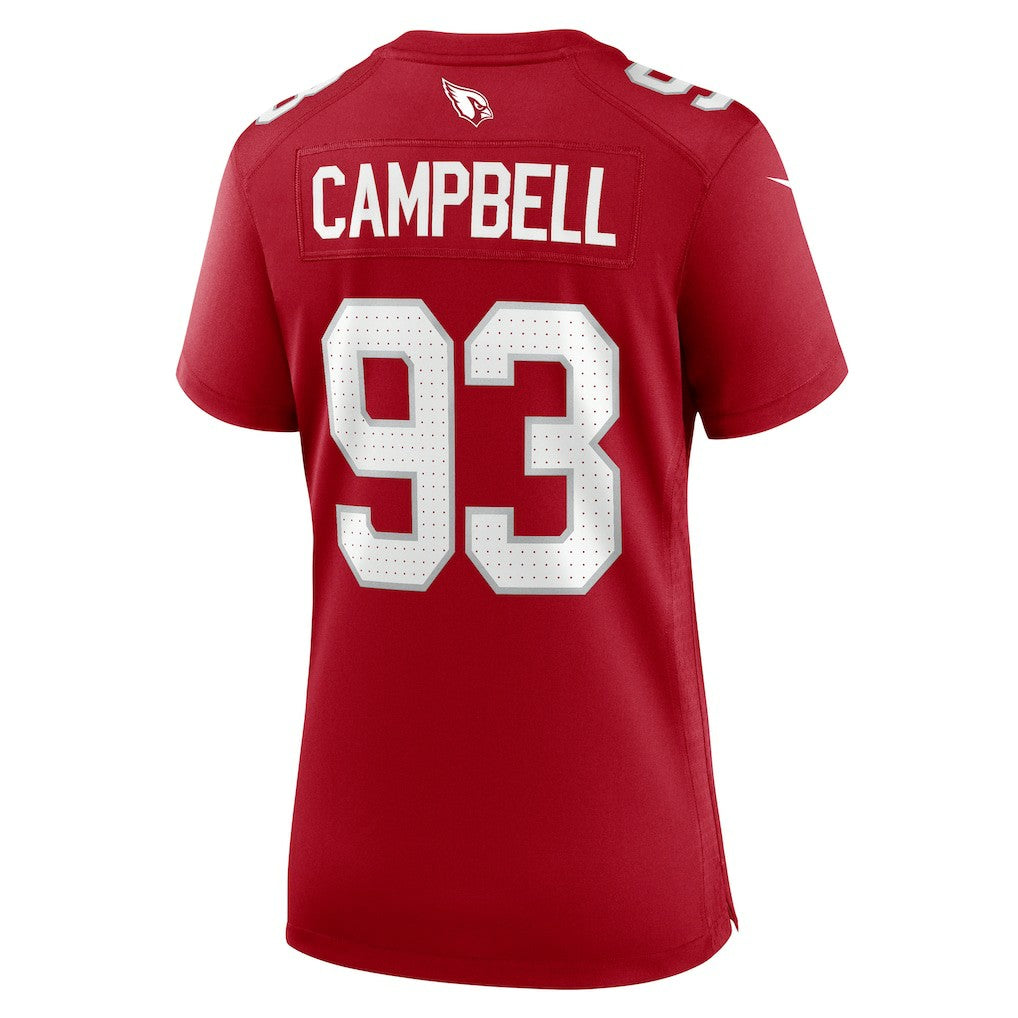 Calais Campbell Arizona Cardinals Women's Team Game Jersey - Cardinal - Nike