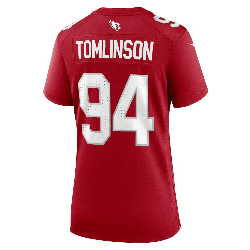 Dalvin Tomlinson Arizona Cardinals Women's Team Game Jersey - Cardinal - Nike