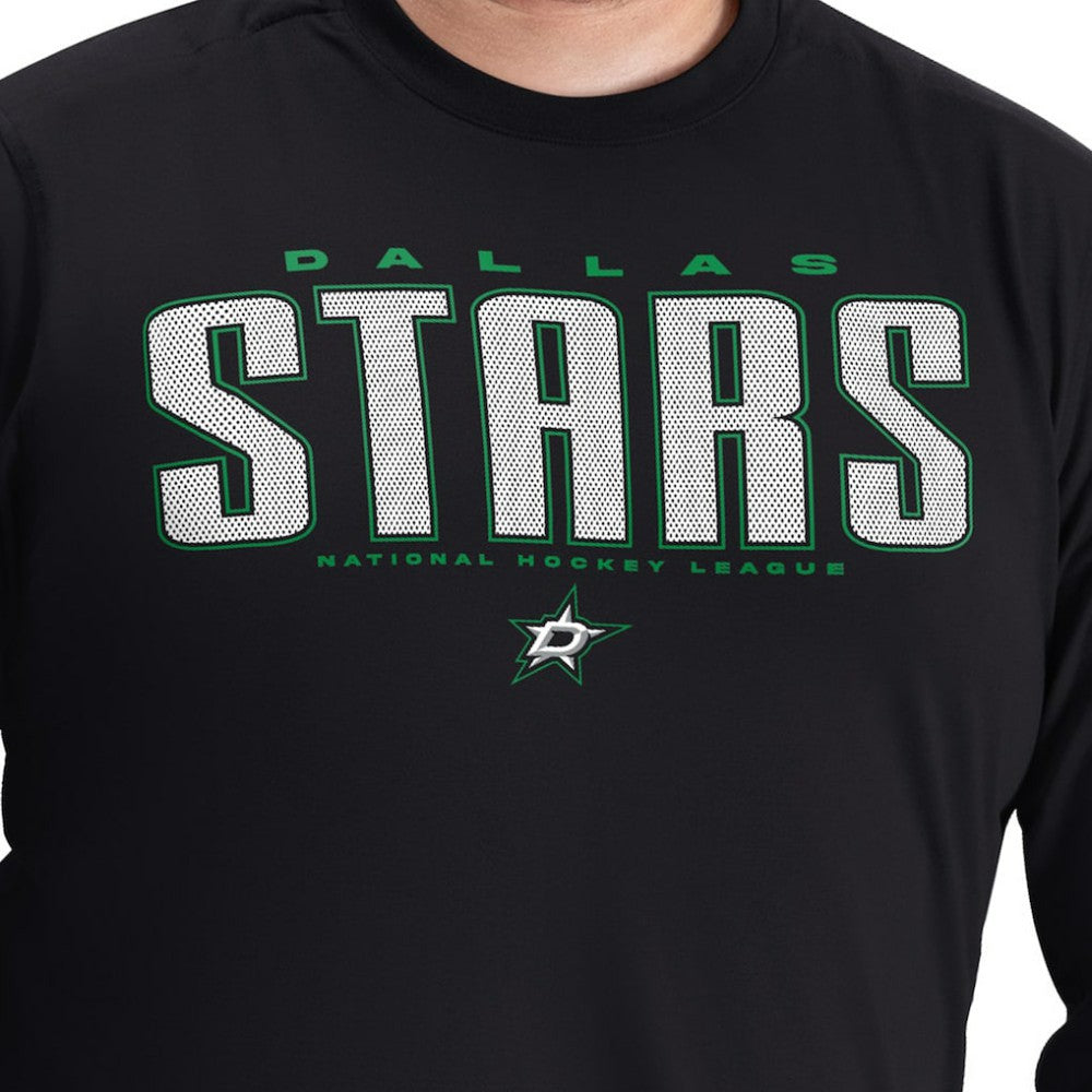 Dallas Stars G-III Sports by Carl Banks Adaptive Mesh Effect Long Sleeve T-Shirt - Black | NHL discount