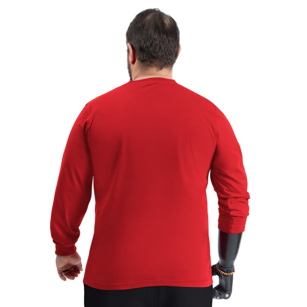 New Jersey Devils G-III Sports by Carl Banks Adaptive Mesh Effect Long Sleeve T-Shirt - Red | NHL discount