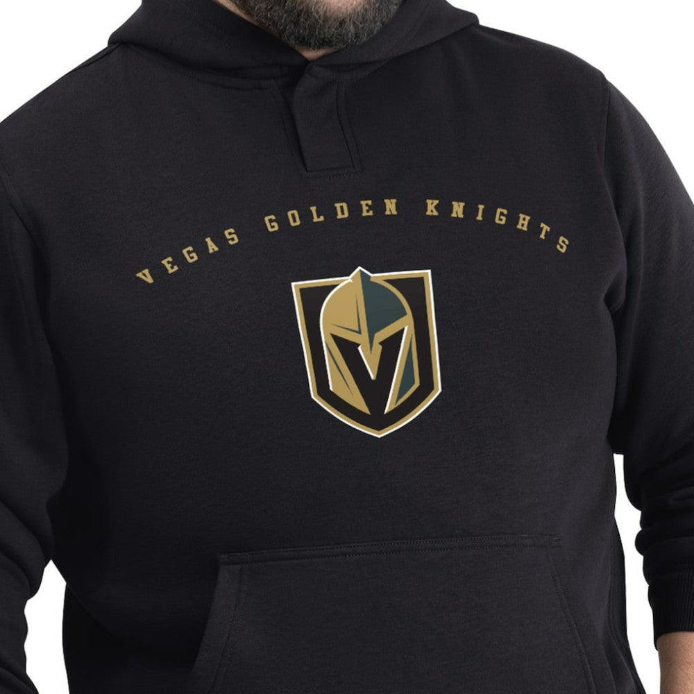 Vegas Golden Knights G-III Sports by Carl Banks Adaptive Classic Team Arc Fleece Hoodie - Black | NHL Clearance