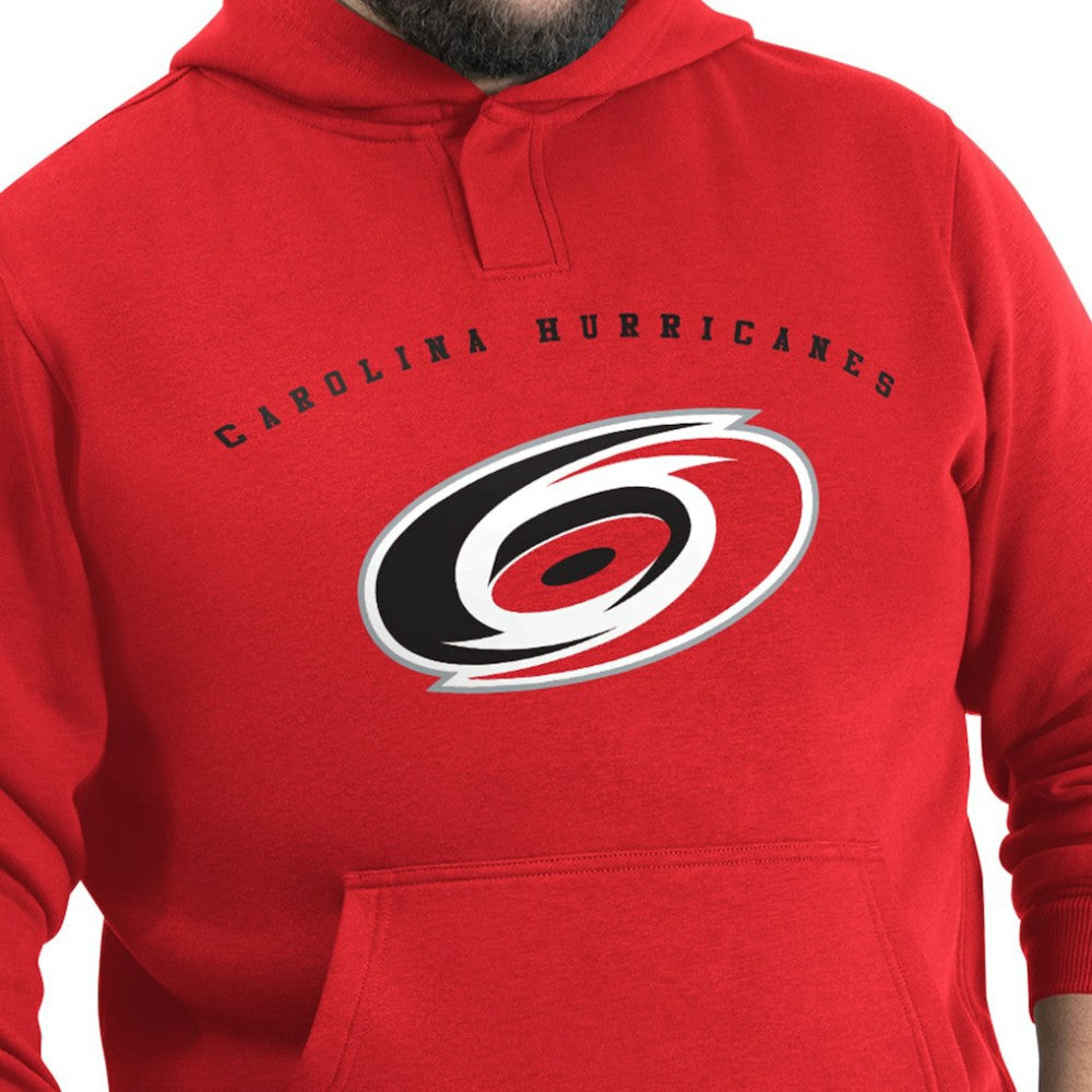 Carolina Hurricanes G-III Sports by Carl Banks Adaptive Classic Team Arc Fleece Hoodie - Red | NHL near me