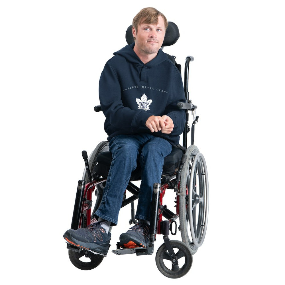 Toronto Maple Leafs G-III Sports by Carl Banks Adaptive Classic Team Arc Fleece Hoodie - Navy | NHL Clearance