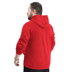New York Rangers G-III Sports by Carl Banks Adaptive Classic Team Arc Fleece Hoodie - Red | NHL Lifestyle