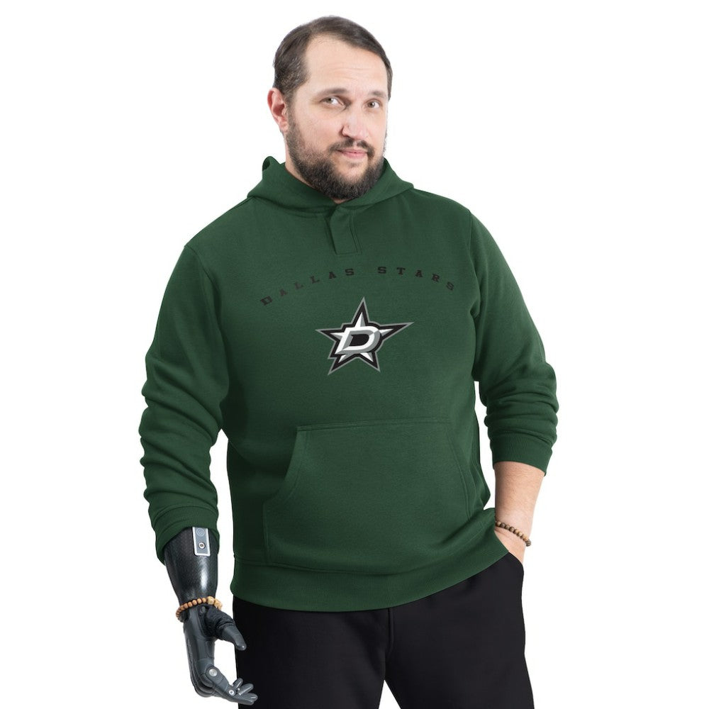 Dallas Stars G-III Sports by Carl Banks Adaptive Classic Team Arc Fleece Hoodie - Kelly Green | NHL near me