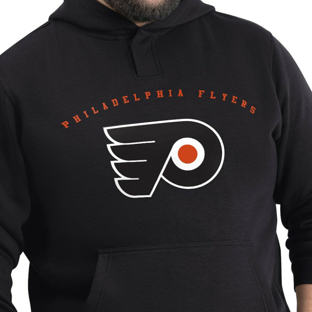 Philadelphia Flyers G-III Sports by Carl Banks Adaptive Classic Team Arc Fleece Hoodie - Black | NHL online
