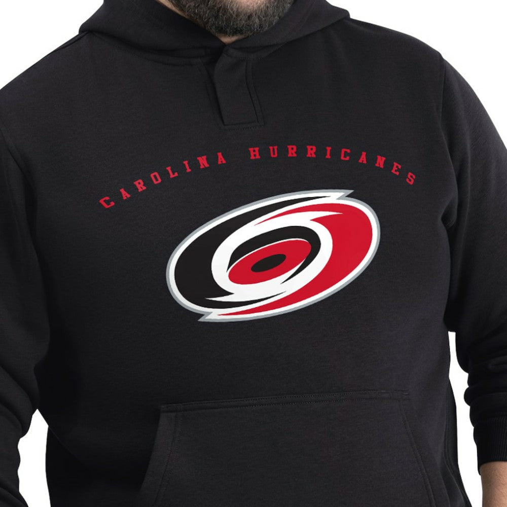 Carolina Hurricanes G-III Sports by Carl Banks Adaptive Classic Team Arc Fleece Hoodie - Black | NHL discount