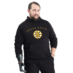 Boston Bruins G-III Sports by Carl Banks Adaptive Classic Team Arc Fleece Hoodie - Black | NHL online