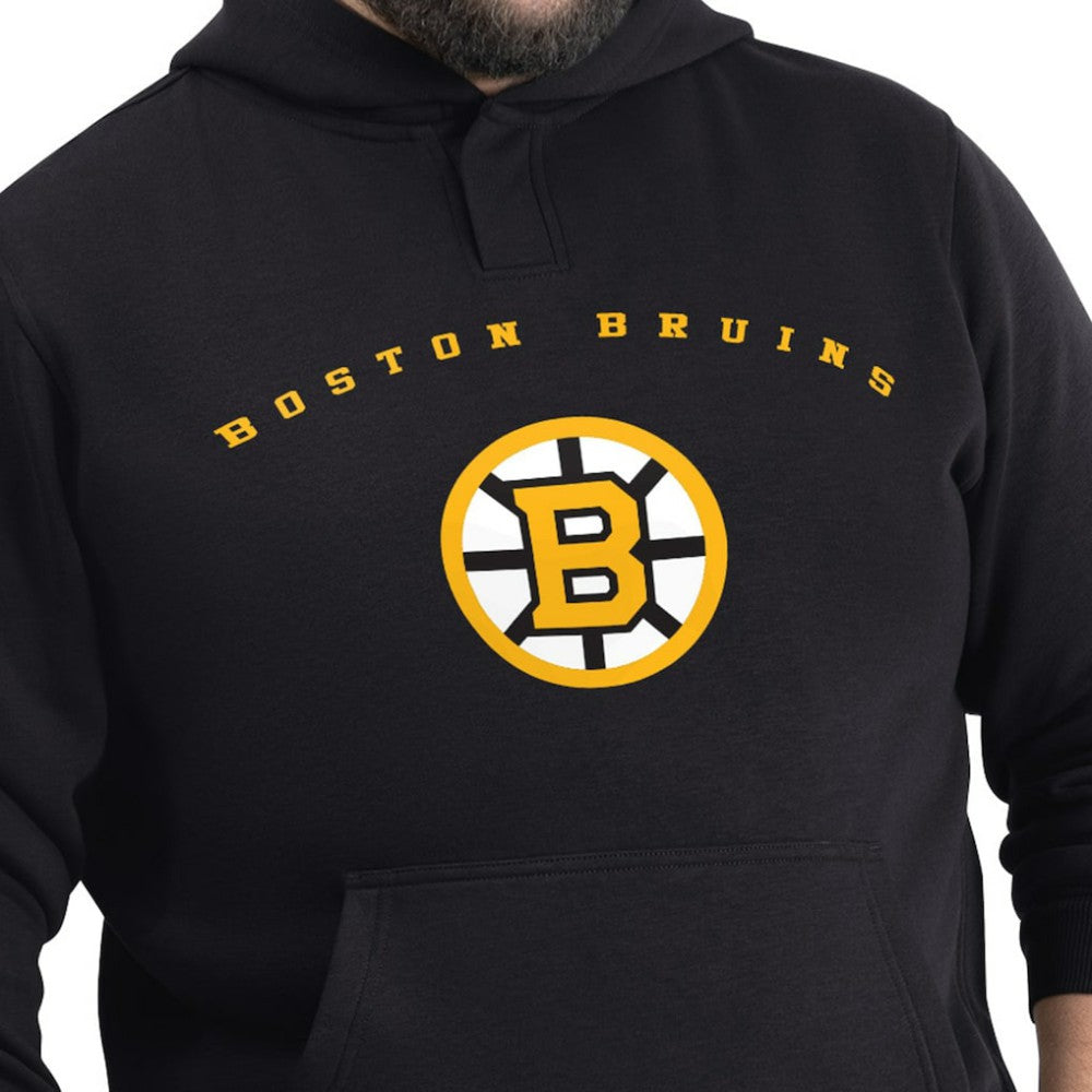 Boston Bruins G-III Sports by Carl Banks Adaptive Classic Team Arc Fleece Hoodie - Black | NHL online