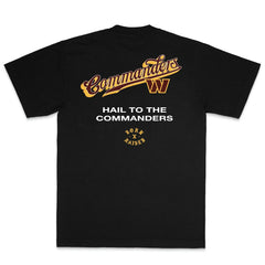 Washington Commanders Born x Raised Unisex Pro Script T-Shirt - Black - NFL