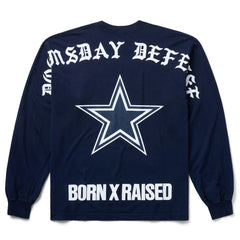 Dallas Cowboys Born x Raised Unisex Long Sleeve Local T-Shirt - Navy - NFL