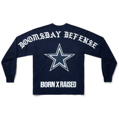 Dallas Cowboys Born x Raised Unisex Long Sleeve Local T-Shirt - Navy - NFL