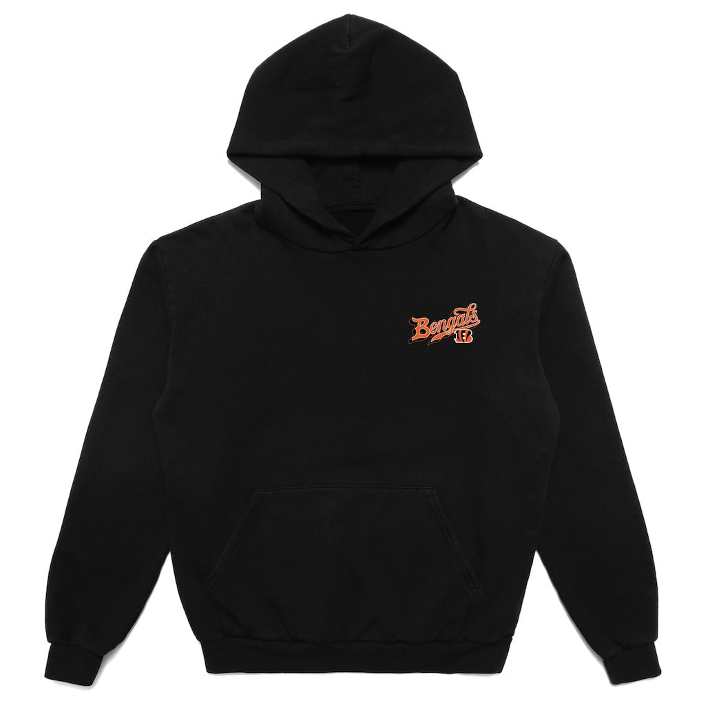 Cincinnati Bengals Born x Raised Unisex Pro Script Hoodie - Black - NFL