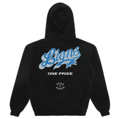 Detroit Lions Born x Raised Unisex Pro Script Hoodie - Black - NFL