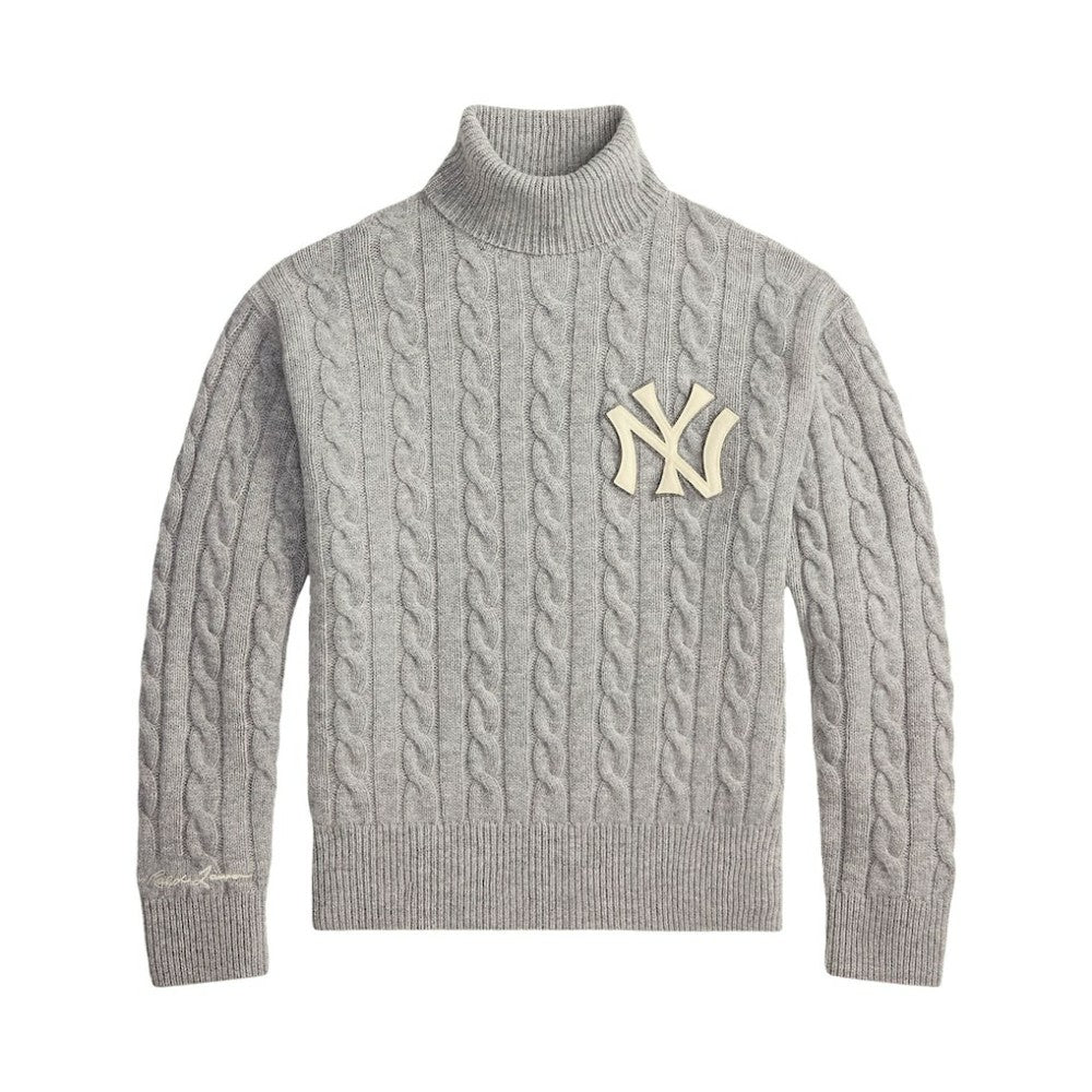 New York Yankees Polo Ralph Lauren Wool Turtleneck Sweater Online