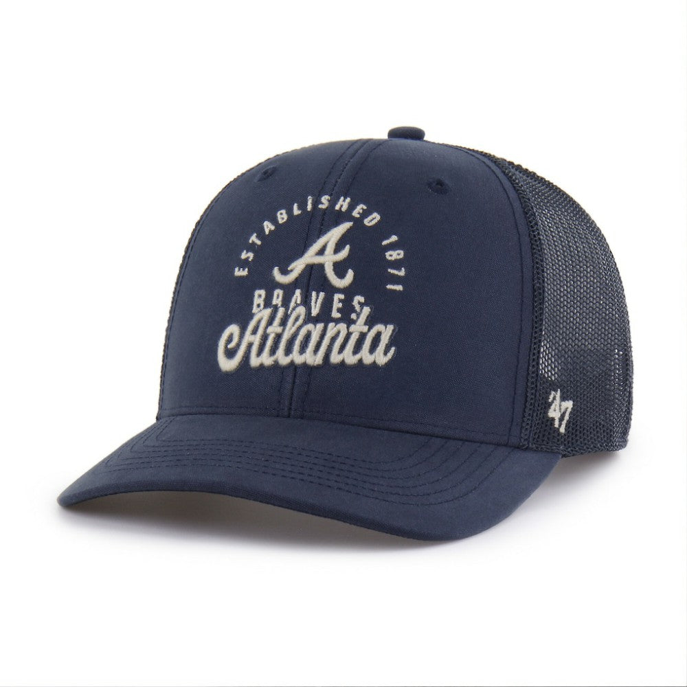 Atlanta Braves '47 Pitstop Trucker Adjustable Hat Outlet